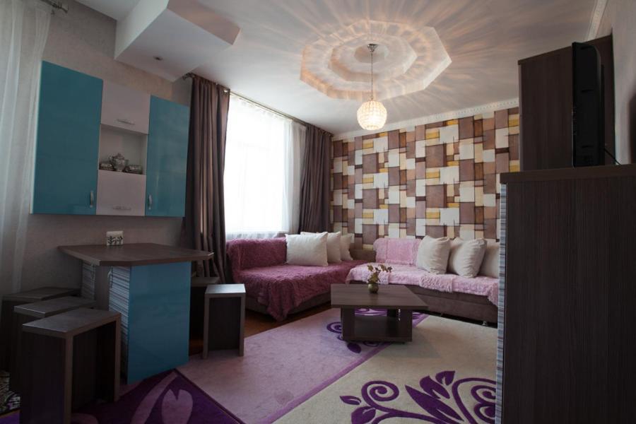 Apartments On Mustafa Ozturk Almatý Exterior foto