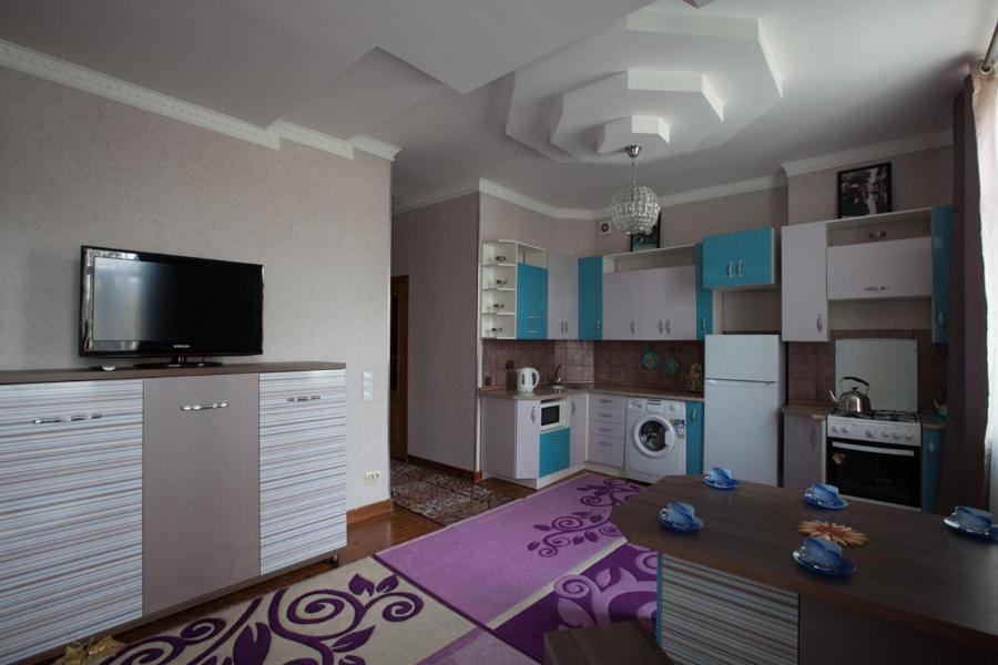 Apartments On Mustafa Ozturk Almatý Exterior foto